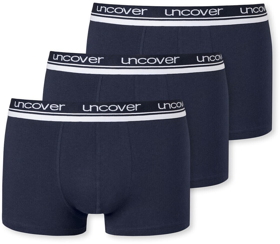 Schiesser Uncover Retro Shorts 3-Pack (173905) dark blue