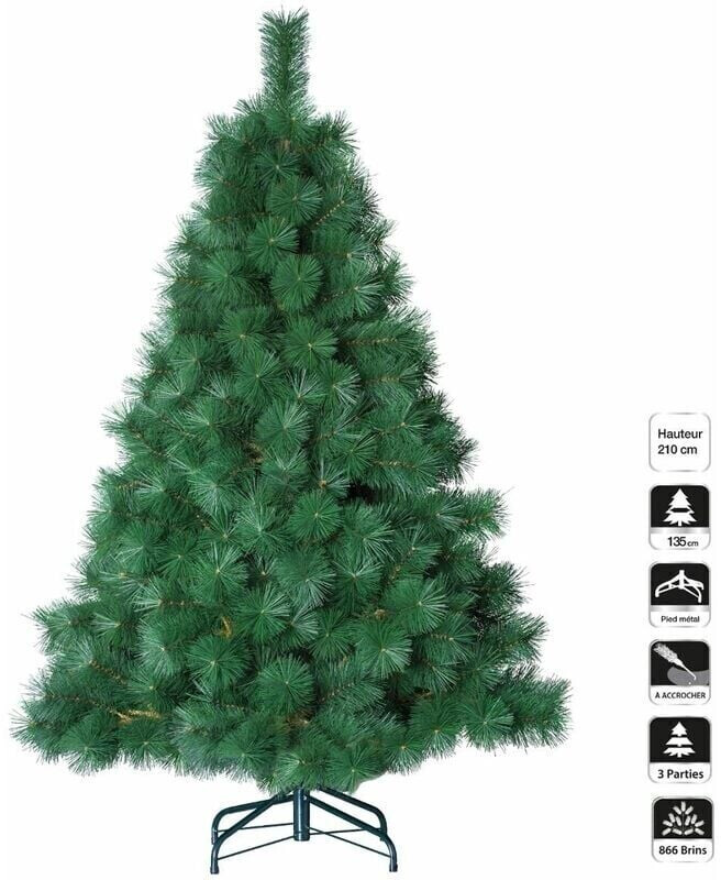 Feeric Lights & Christmas Sapin de Noël artificiel Nebraska 210 cm