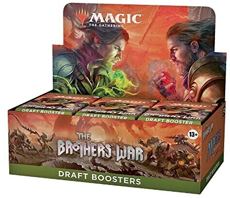 Magic: The Gathering The Brothers’ War Draft Booster Box, 36 Packs (EN)