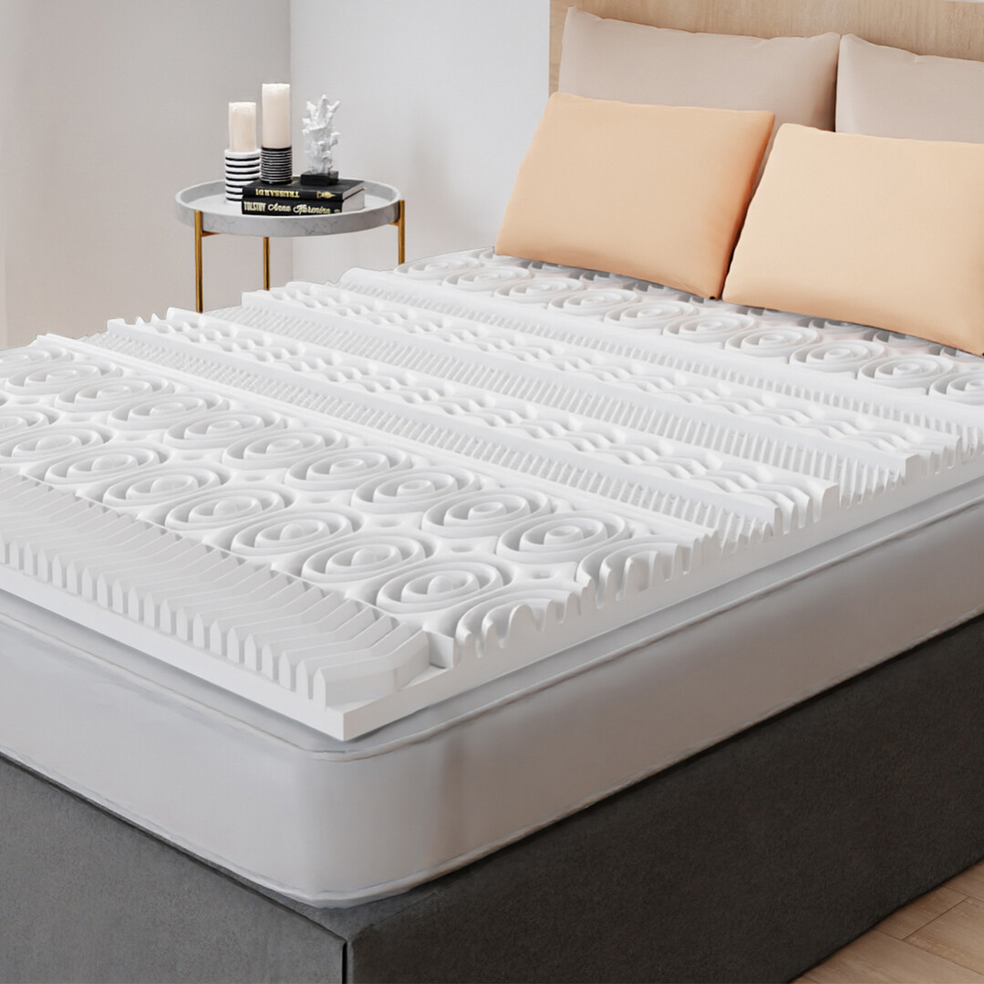 Dailydream visco-elastische matrastopper 'Model M' met Memory Foam-effect, 135x190x5cm, Edition Standaard