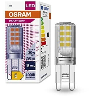 OSRAM LED PIN G9 /Ampoule LED : G9 260 W remplacement Ampoule 30 W Bla -  LEDVANCE France