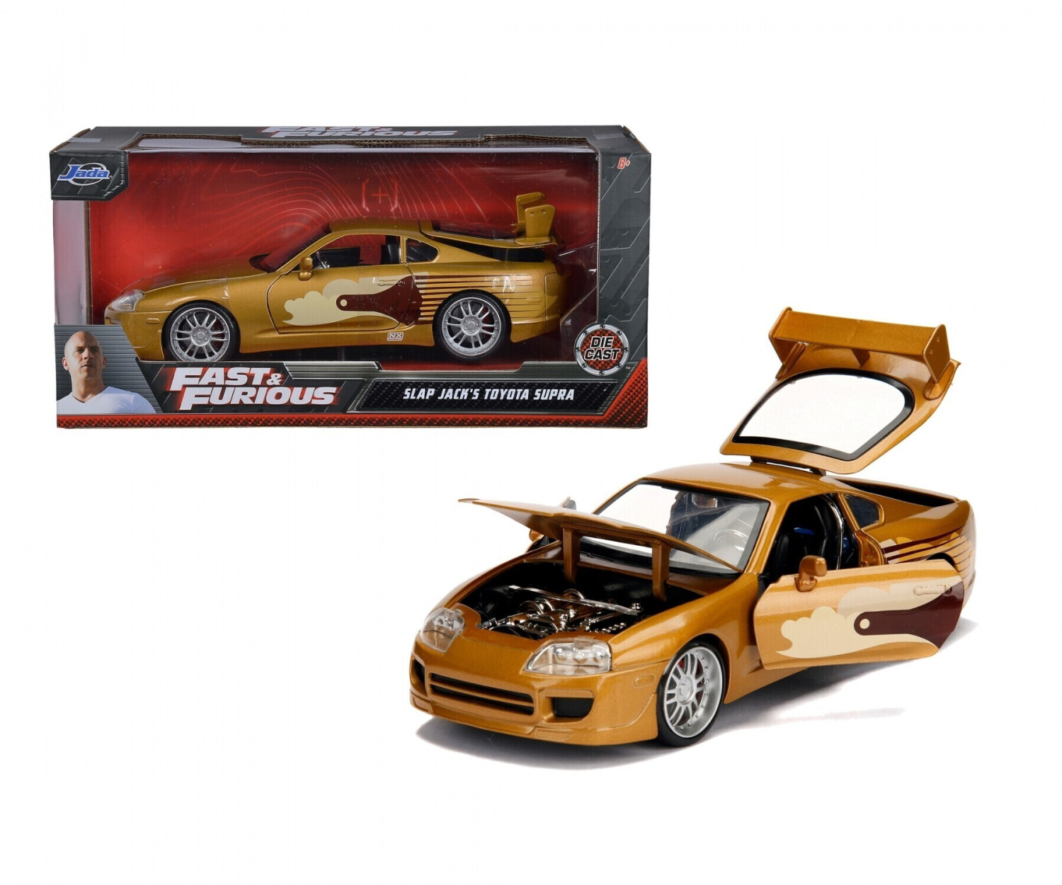Jada Fast & Furious Brian's Mitsubishi Eclipse 1995 1:24 au meilleur prix  sur