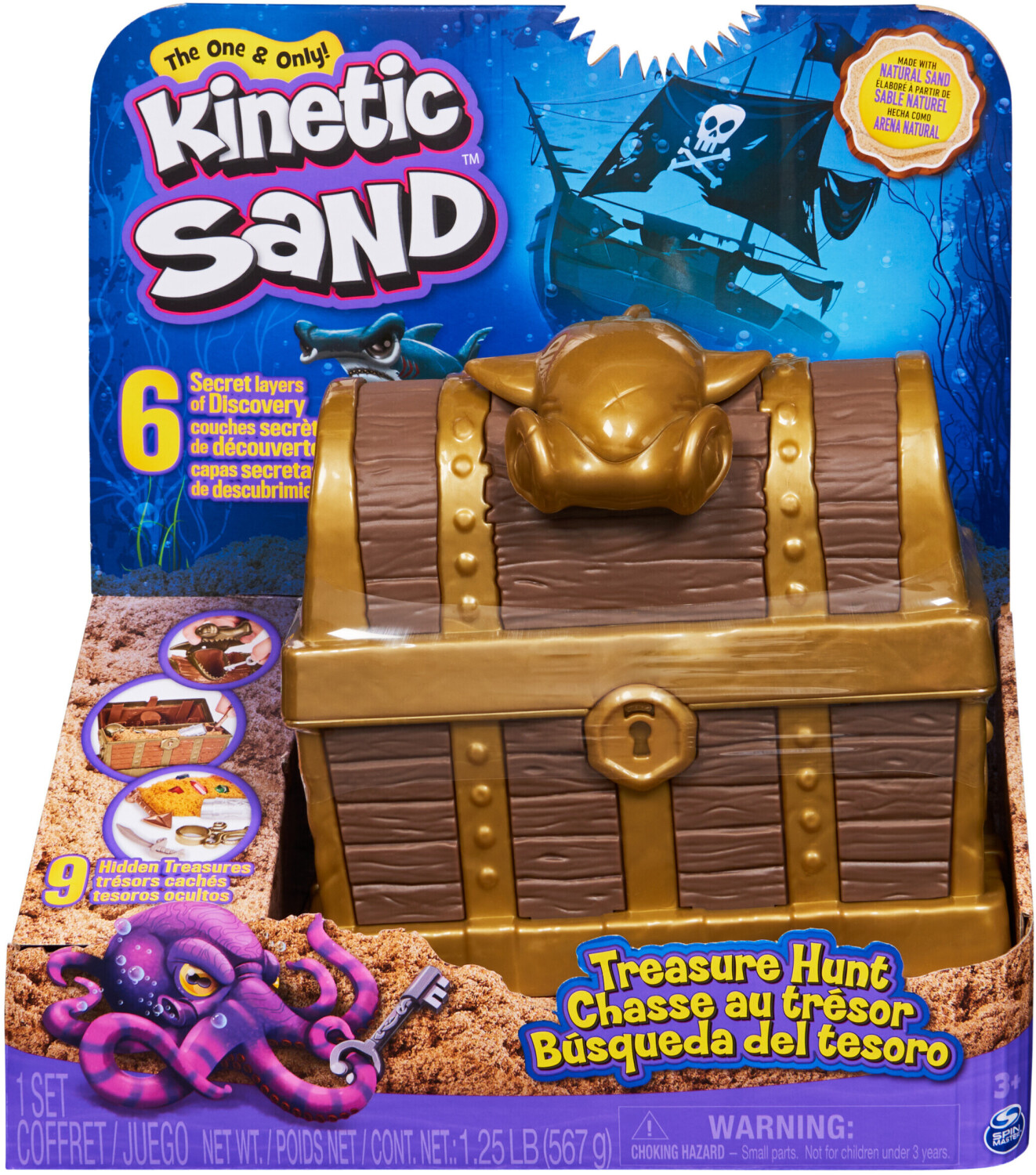 Kinetic sand - royaume des licornes