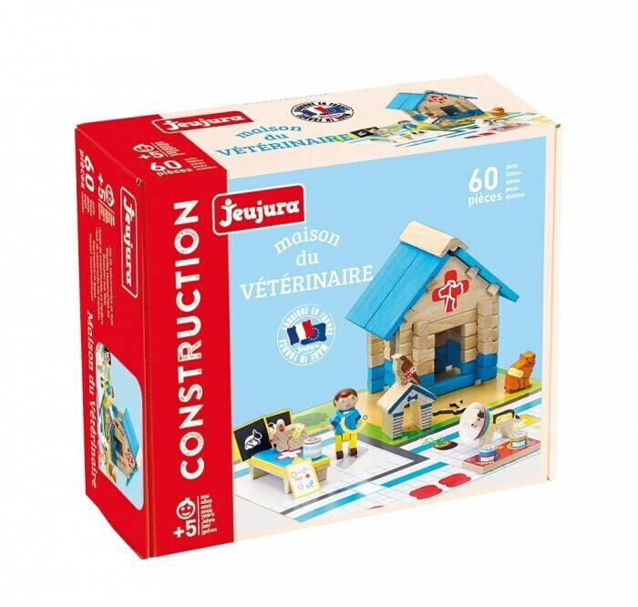 JeuJura La maison du vétérinaire - 60 pièces