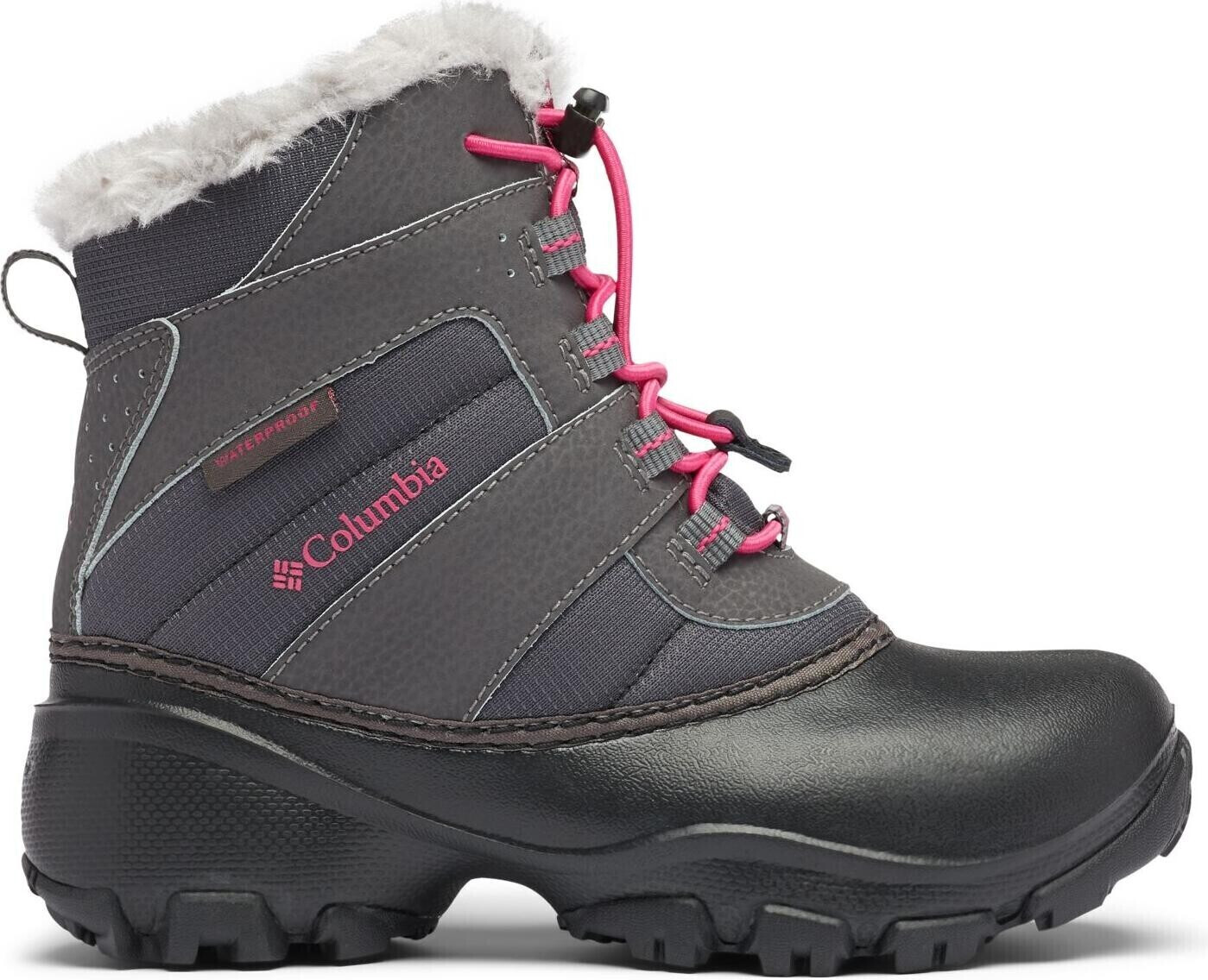 Columbia Youth Rope Tow III Waterproof (1637842) dark grey/haute pink