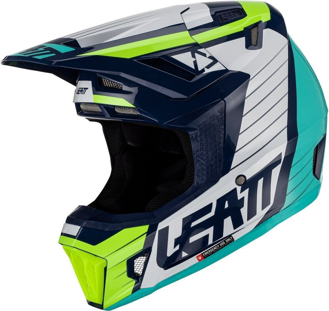 Leatt Kit Moto 7.5 V.23 with 4.5 goggles Blue