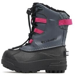 Columbia Children's Bugaboot Celsius Waterproof Snow Boot graphite/wild fuchsia