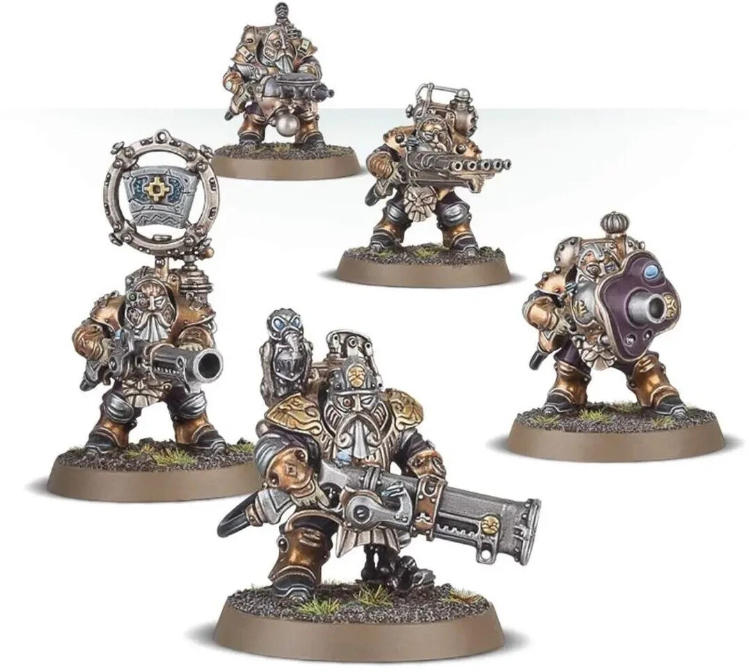Games Workshop – Warhammer Age Of Sigmar – Spearhead : Kharadron Overlords (2024) – 15 Figurines Plastique Dont Frégate – Adulte 18+