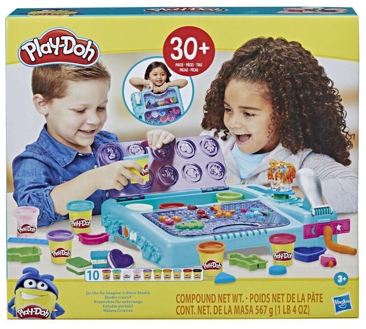 Play-Doh, Pack de 6 Pâte Paillette, pâte à Modeler, Loisirs créatifs pour  Enfants : : Jeux et Jouets