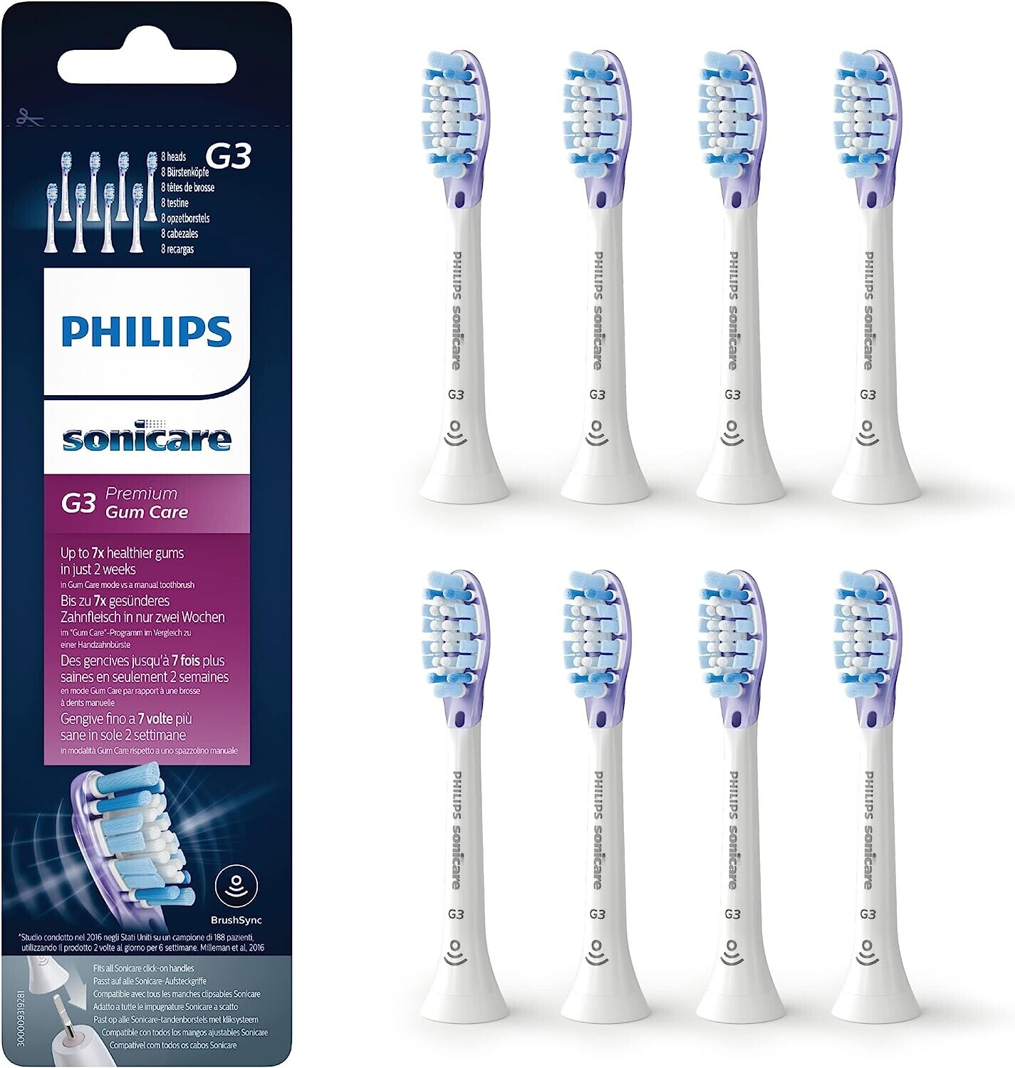 Photos - Electric Toothbrush Philips Sonicare G3 Premium Gum Care Standard HX9058/17 