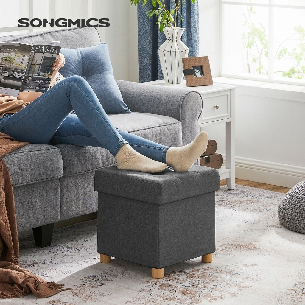 Songmics Stool (LSF14GYZ) Dark Grey