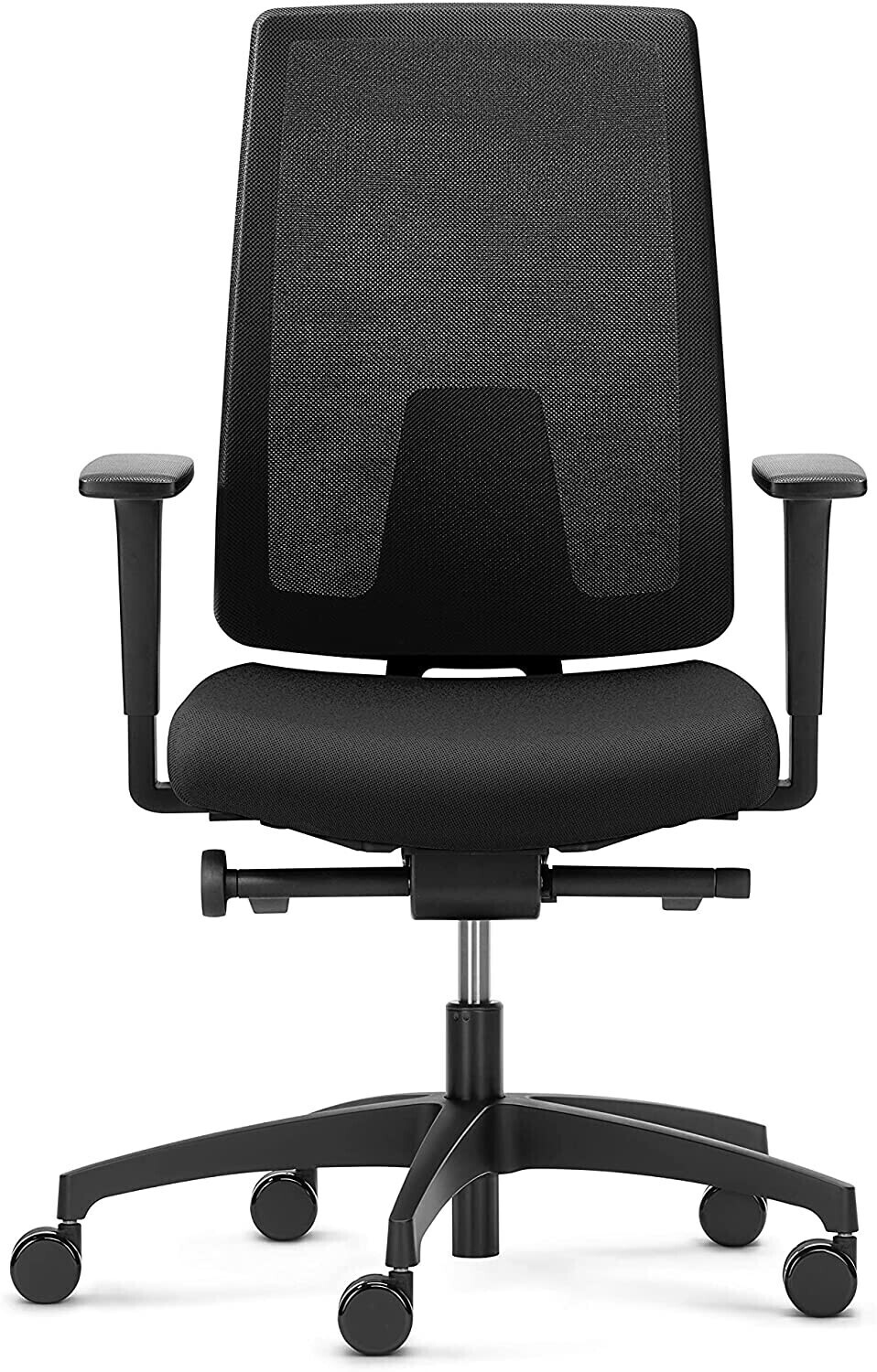 Dauphin Indeed Mesh 7056 SLP with Mesh Backrest Black