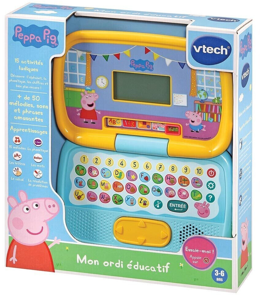 VTech - Peppa Pig - Mon Ordi Educatif, Ordinateu…