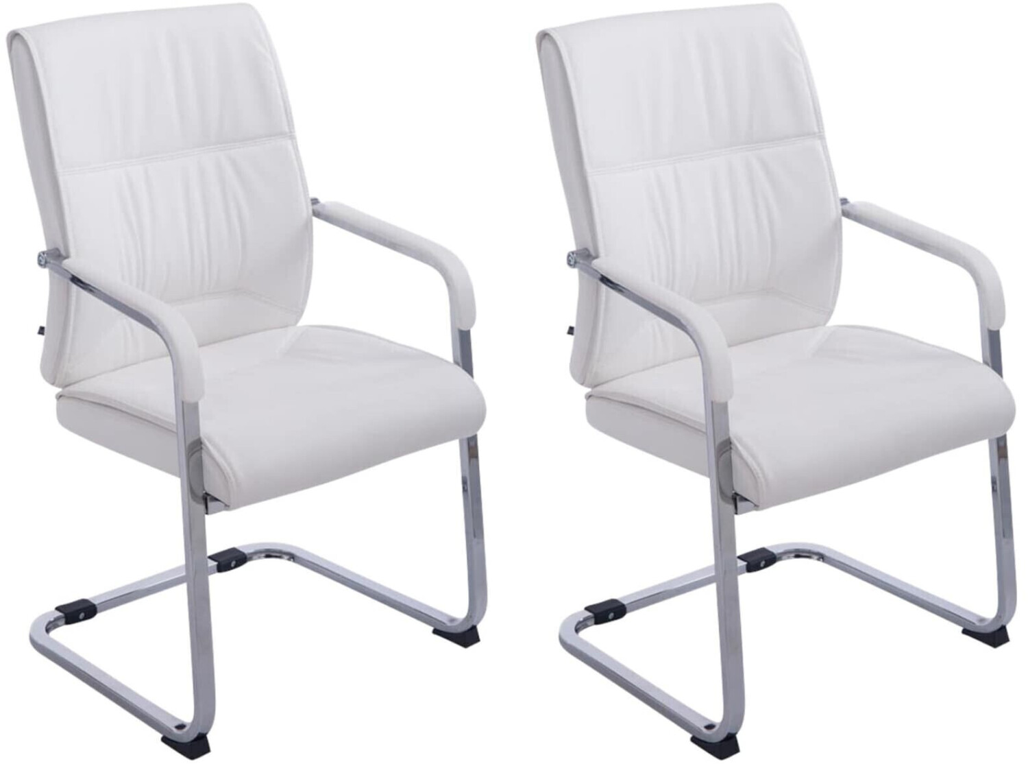 CLP Anubis with Artificial Leather White 2 Pcs.