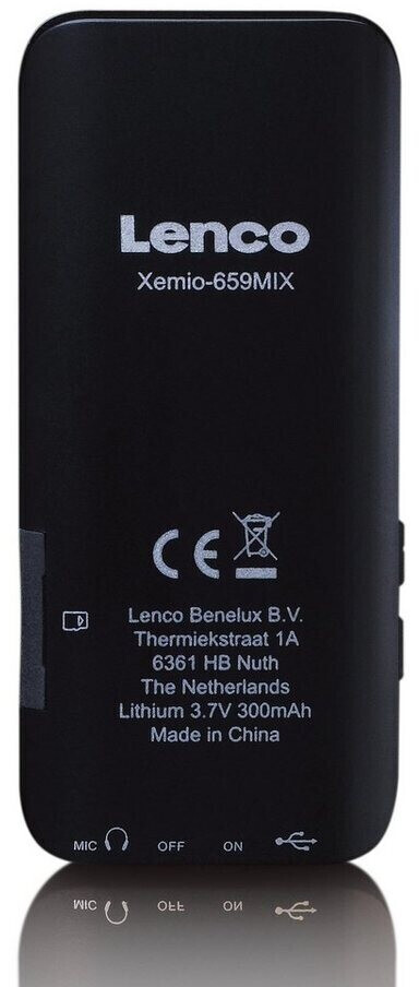 Lenco Xemio-659 MP3/MP4 Digital Player 4GB ab 37,20 € | Preisvergleich bei