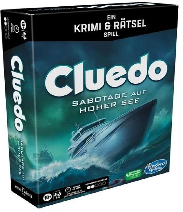Hasbro Gaming Cluedo Sabotage In Mare – Gioco Da Tavolo Escape Room E Detective – Cooperativo 1-6 Giocatori - 5