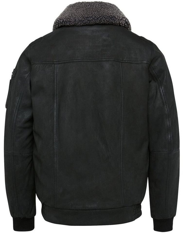 PME Legend SNOWPROP - Leather jacket - black - Zalando.de