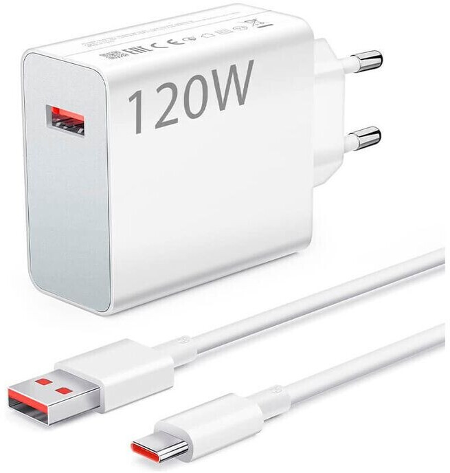 Generic Cable fast charge rapide jusqu'à 120 W - 6 A - Type C / chargeur  USB - Rotatif à prix pas cher