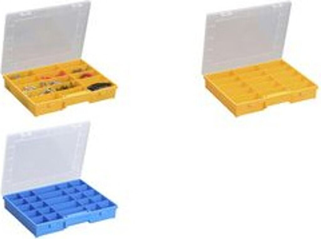 thumbnail image 2 of Allit EuroPlus Basic 37/25 Storage Case – Blue Plastic Sorting Box 37x29.5x6 Cm 2 of 3