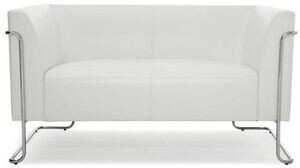 HJH Office 2 Seater Curacao white