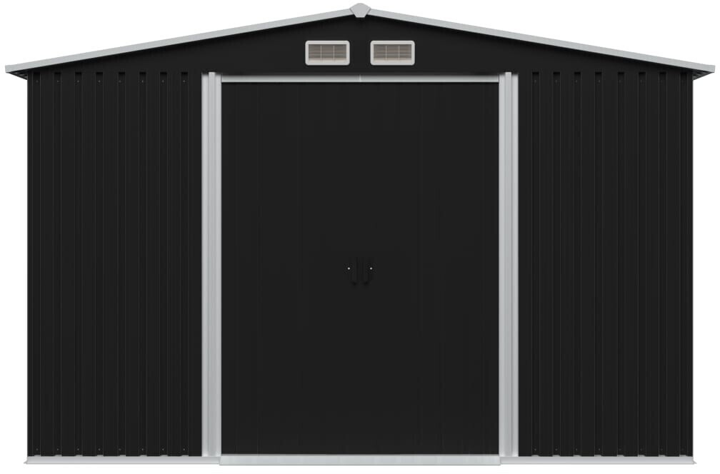 vidaXL Toolshed 257 x 205 x 178 cm anthracite