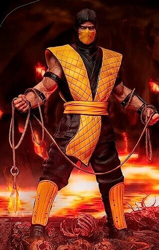 Iron Studios Mortal Kombat Scorpion Art Scale Statue 22 cm IS12773