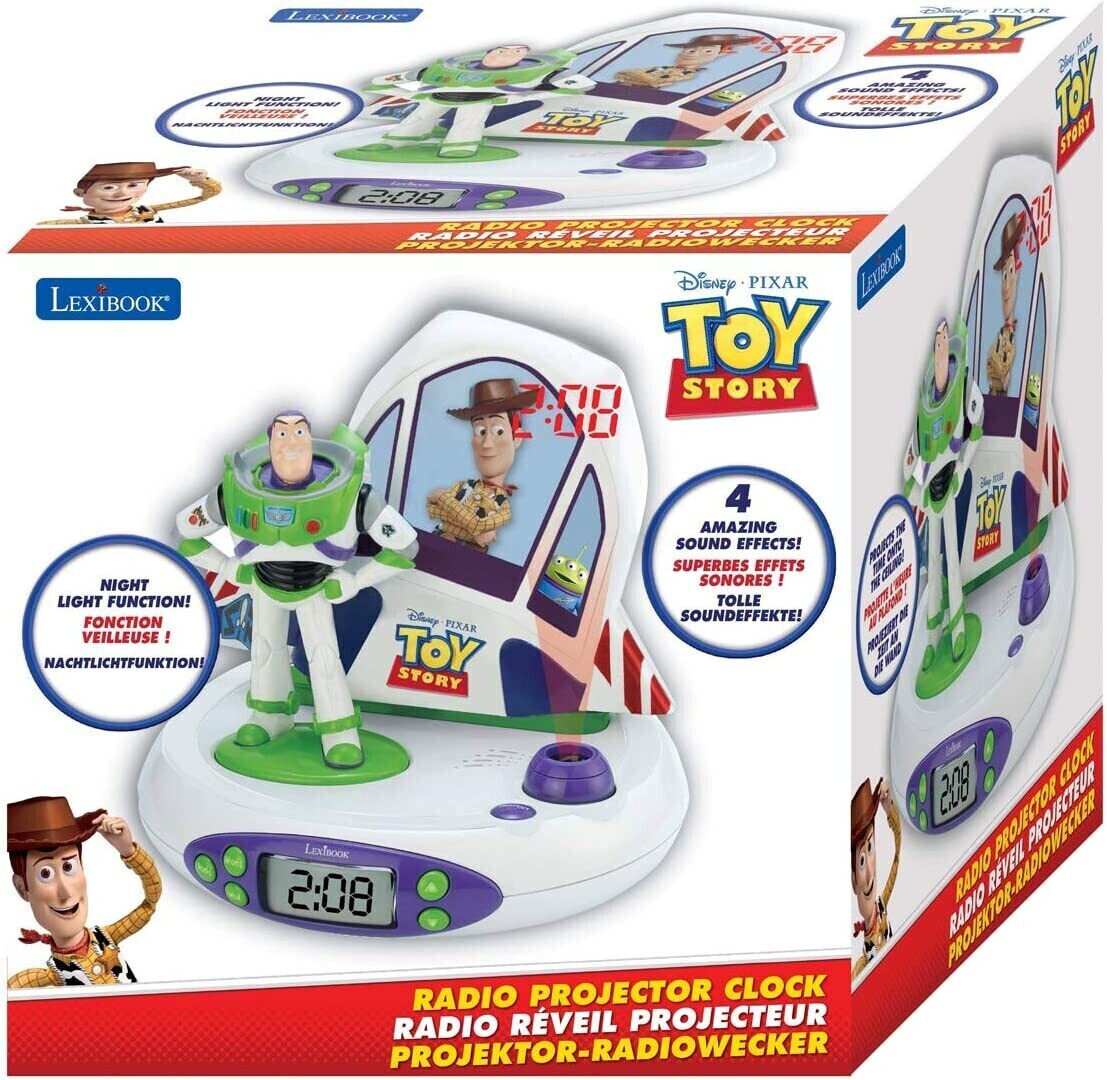 Radio réveil projecteur Toy Story - tuner radio
