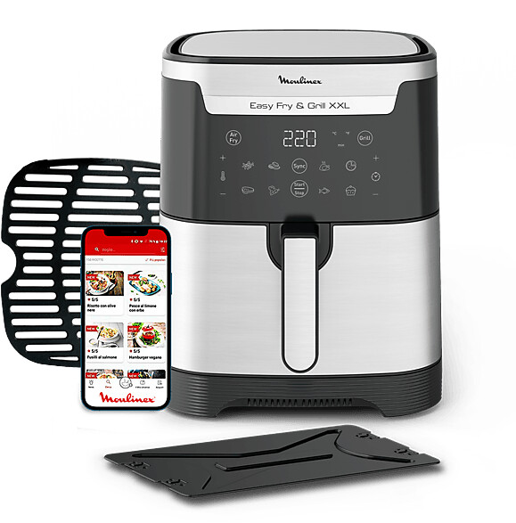 Moulinex Easy Fry XL friggitrice ad aria calda: recensione con prove di  cottura e accessori! 
