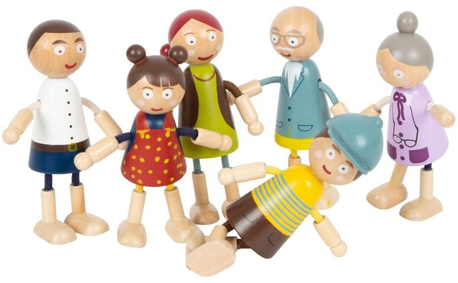 Legler Flexible Dolls for Playhouse 6pcs.