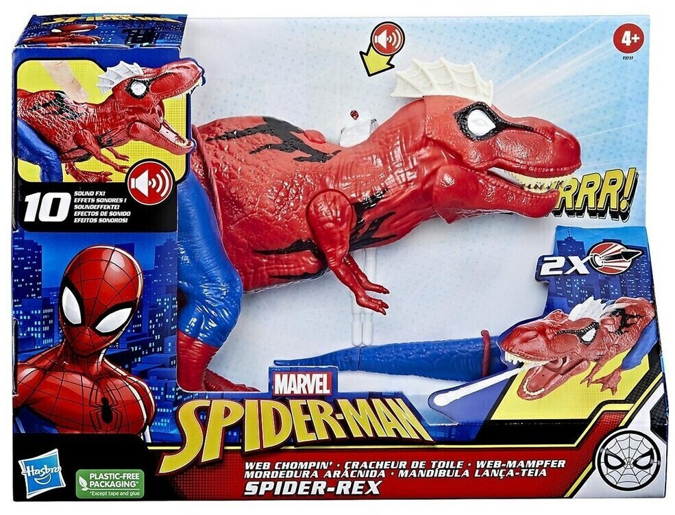 Buy Hasbro Marvel Spider Man Web Mampfer Spider Rex from 42.49