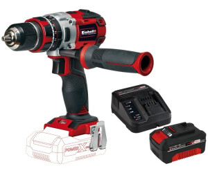 Einhell Profesional Taladro percutor con batería TP-CD 18/60 Li-i BL-Solo Power X-Change (18V, motor sin escobillas, 60 Nm, nº de impactos 32.000 rpm,) Starter Kit5,2Ah