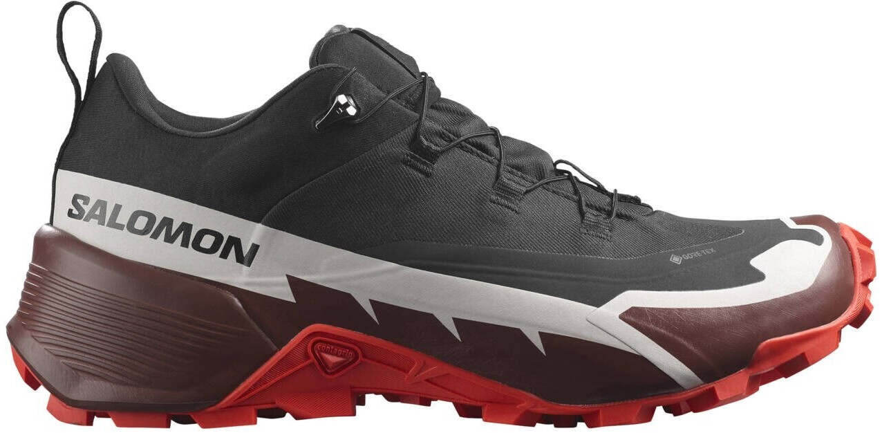 Salomon Cross Hike 2 GTX black/bitter chocolate/fiery red