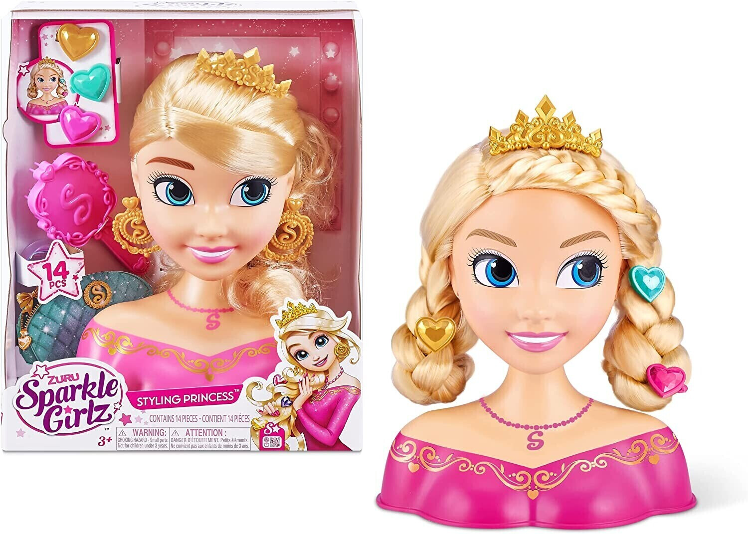 ZURU Sparkle Girlz Princess Haarstyling