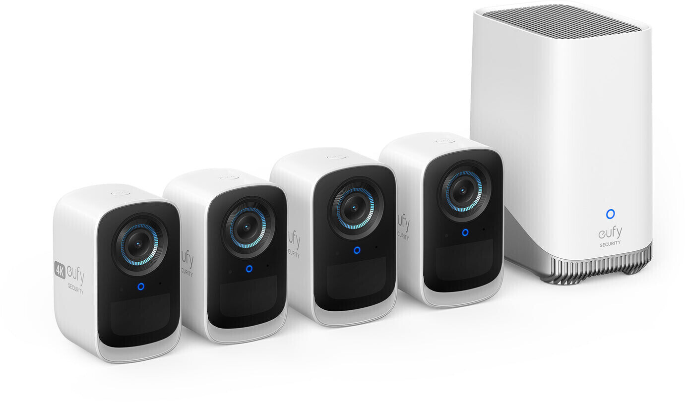 Eufy S300 3C 4x caméras de surveillance