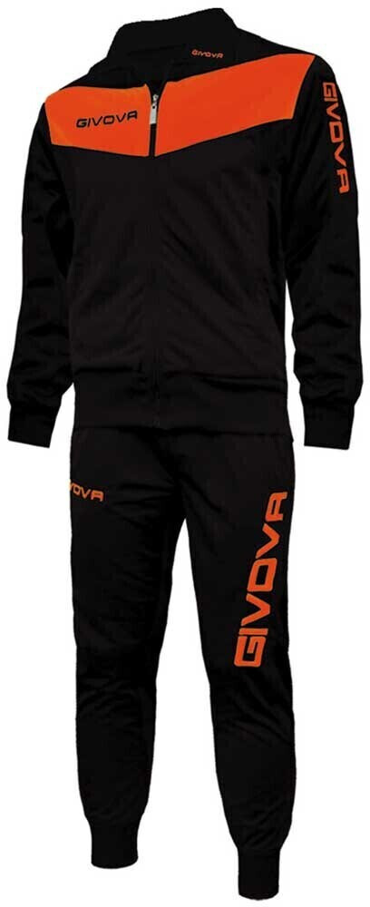 Givova Visa Fluo Track Suit (TR018F) black