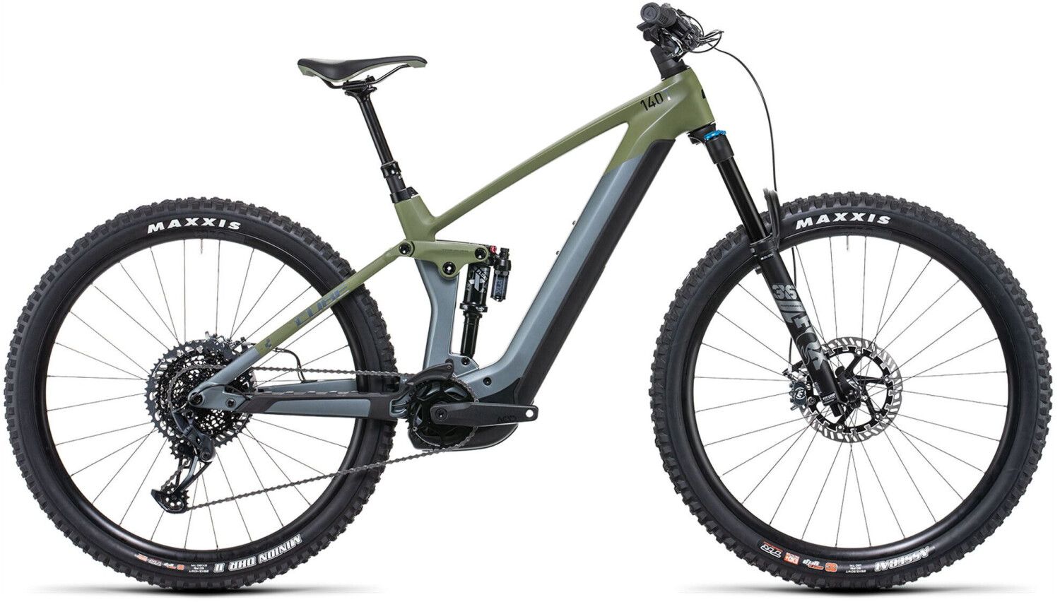 Cube Stereo Hybrid 140 HPC TM 750 29 (2023) flashgrey´n´olive