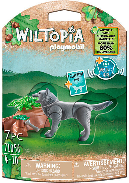 Photos - Toy Car Playmobil Wiltopia - Wolf  (71056)