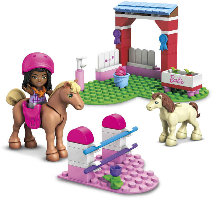 Barbie avec cheval et poney — Juguetesland
