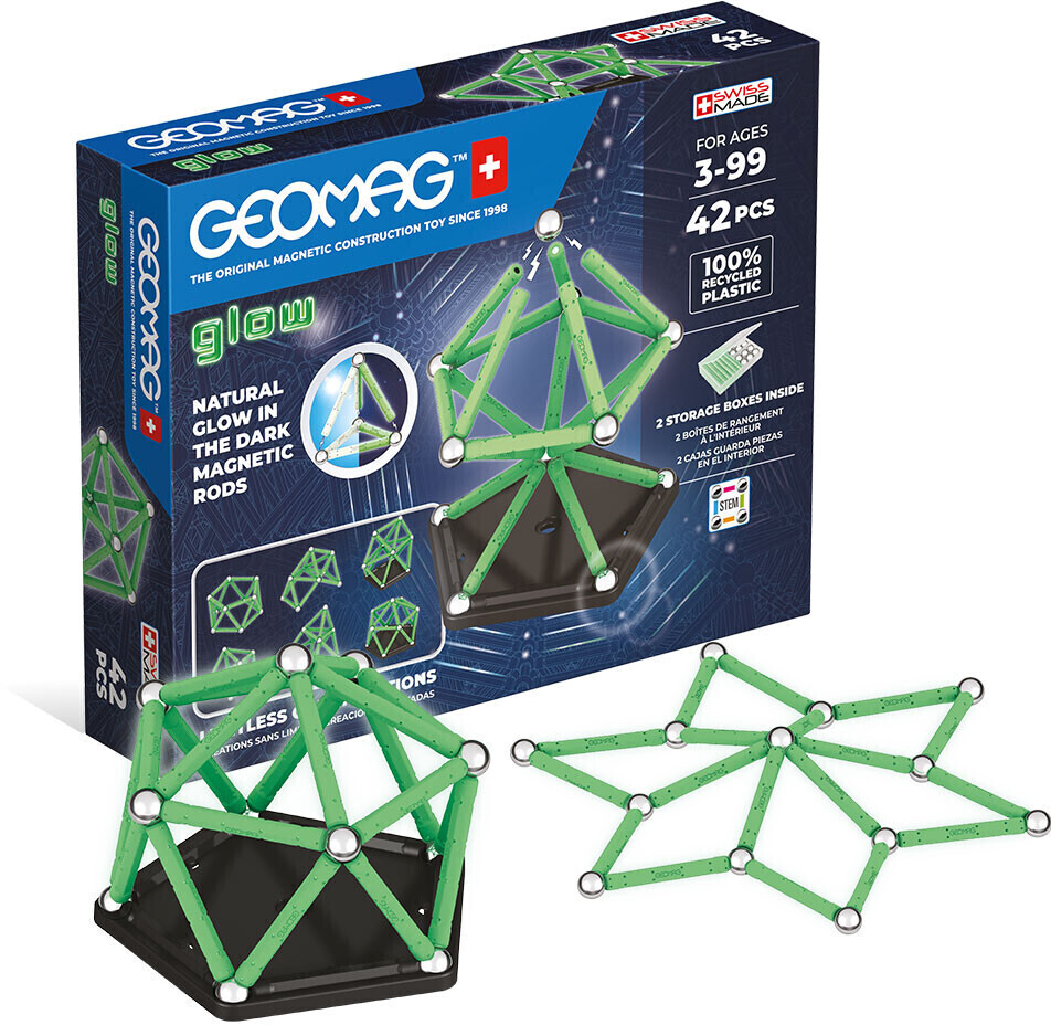 Geomag Classic Glow Recycled 42 pcs au meilleur prix sur idealo
