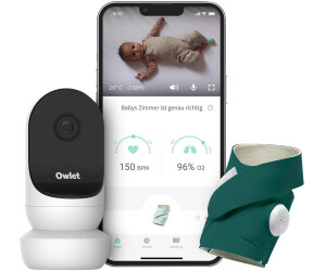 Owlet sock with camera clearance