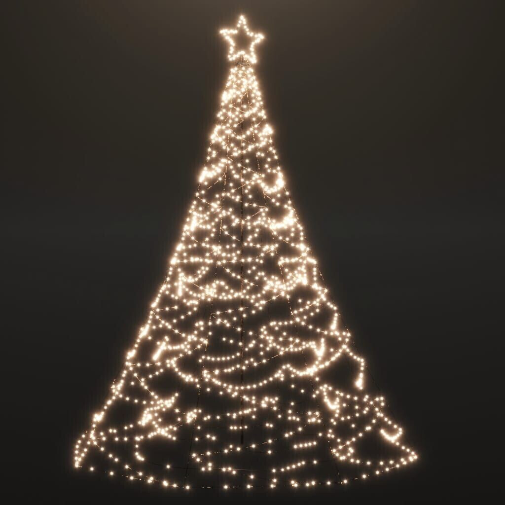 vidaXL LED-Weihnachtsbaum 500 Leds 3m (328623) ab 117,59