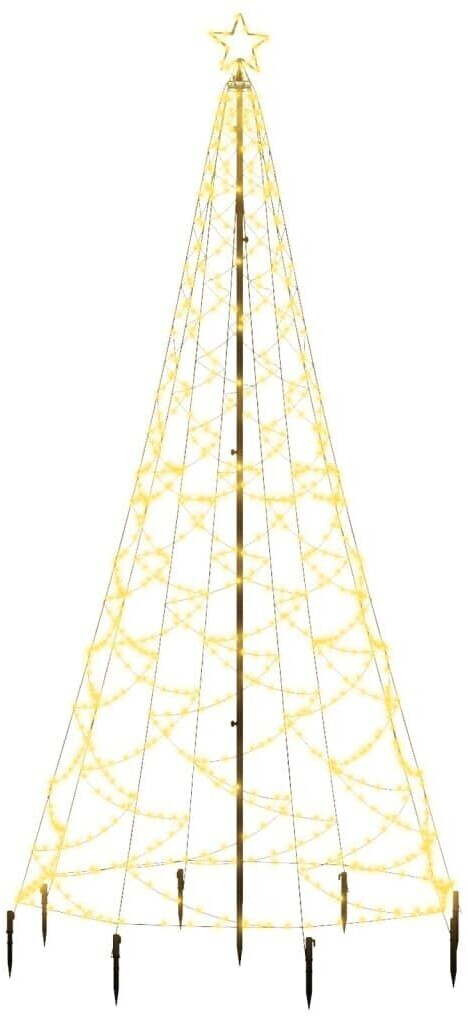 vidaXL LED-Weihnachtsbaum 500 Leds 3m (328623) ab 117,59