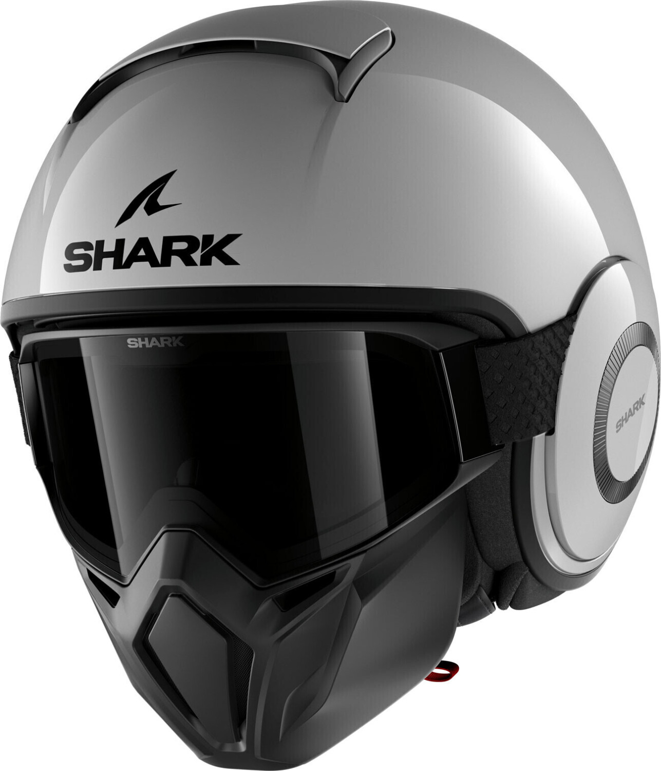 Photos - Motorcycle Helmet SHARK Street Drak grey 