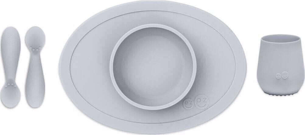 Easy Peasy First Food Set Light Grey