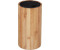 Relaxdays Knife Block Unequipped Bamboo brown
