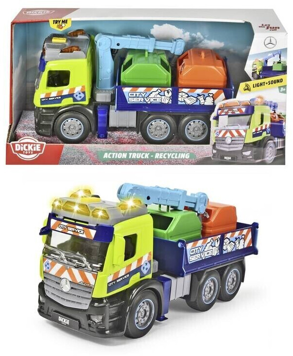 Dickie Toys Action Truck Recycling - Jouets écologiques chez