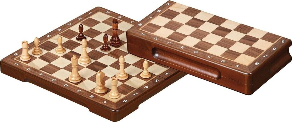 Philos-Spiele Cassette d'échecs avec chiffres et lettres case 25 mm (2724)
