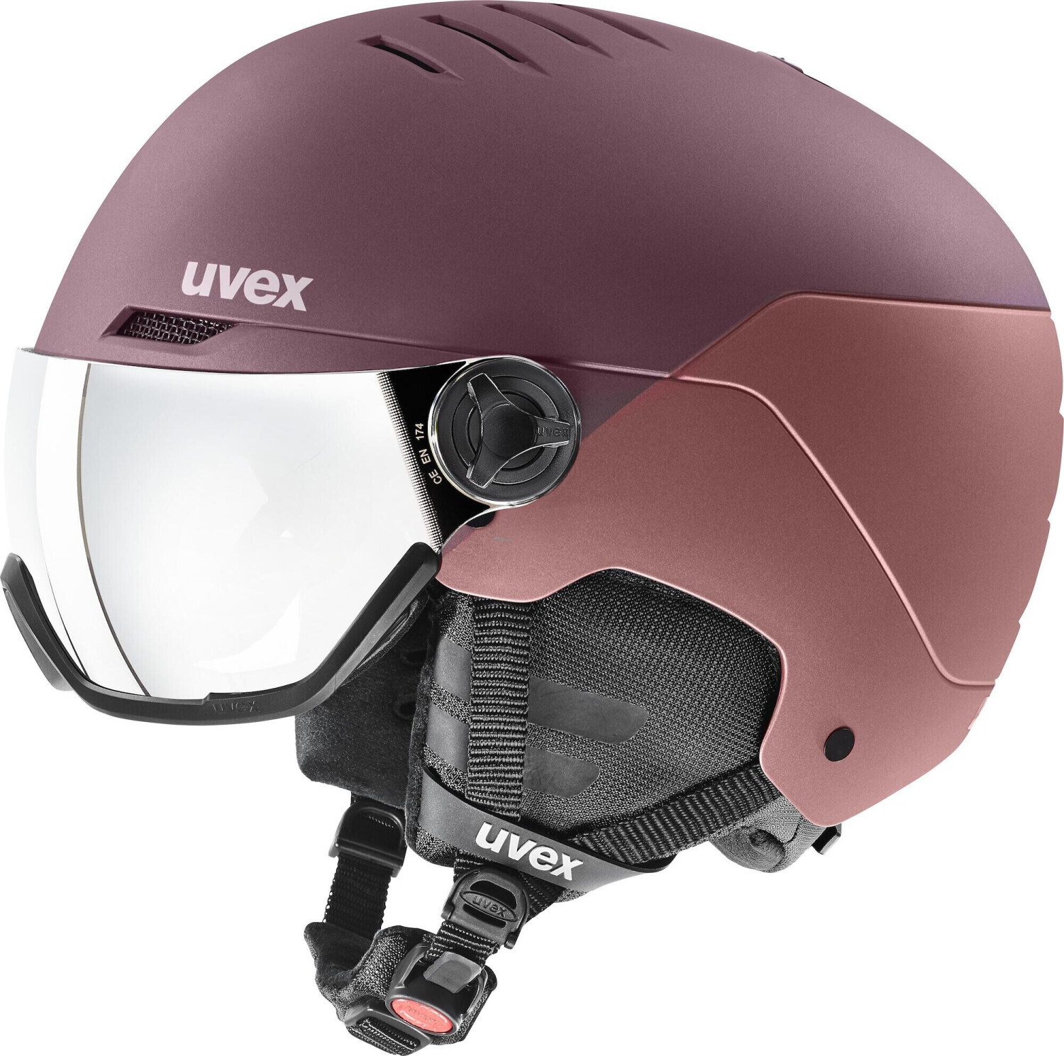 Uvex Motorradhelm Größe M + Uvex Helmbeutel