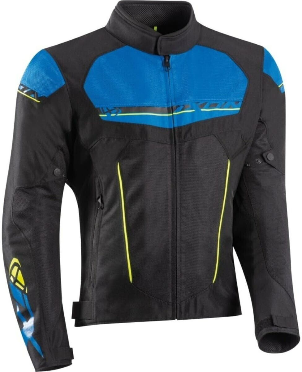 IXON Blouson T-Rex noir/bleu/jaune