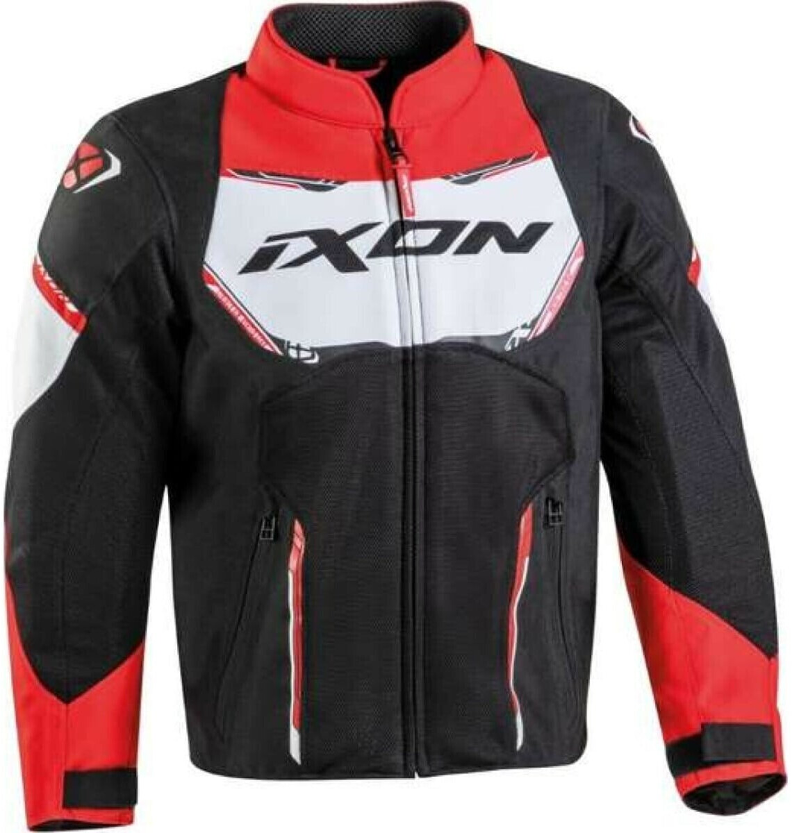 IXON Blouson junior Striker noir/blanc/rouge